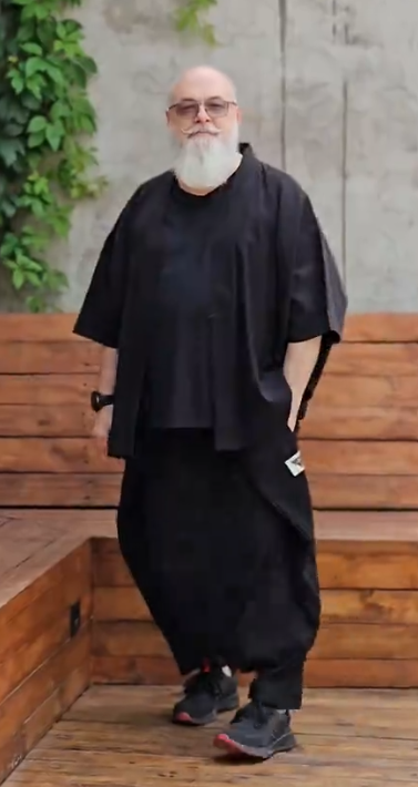 Oversize Noir Style Japonais